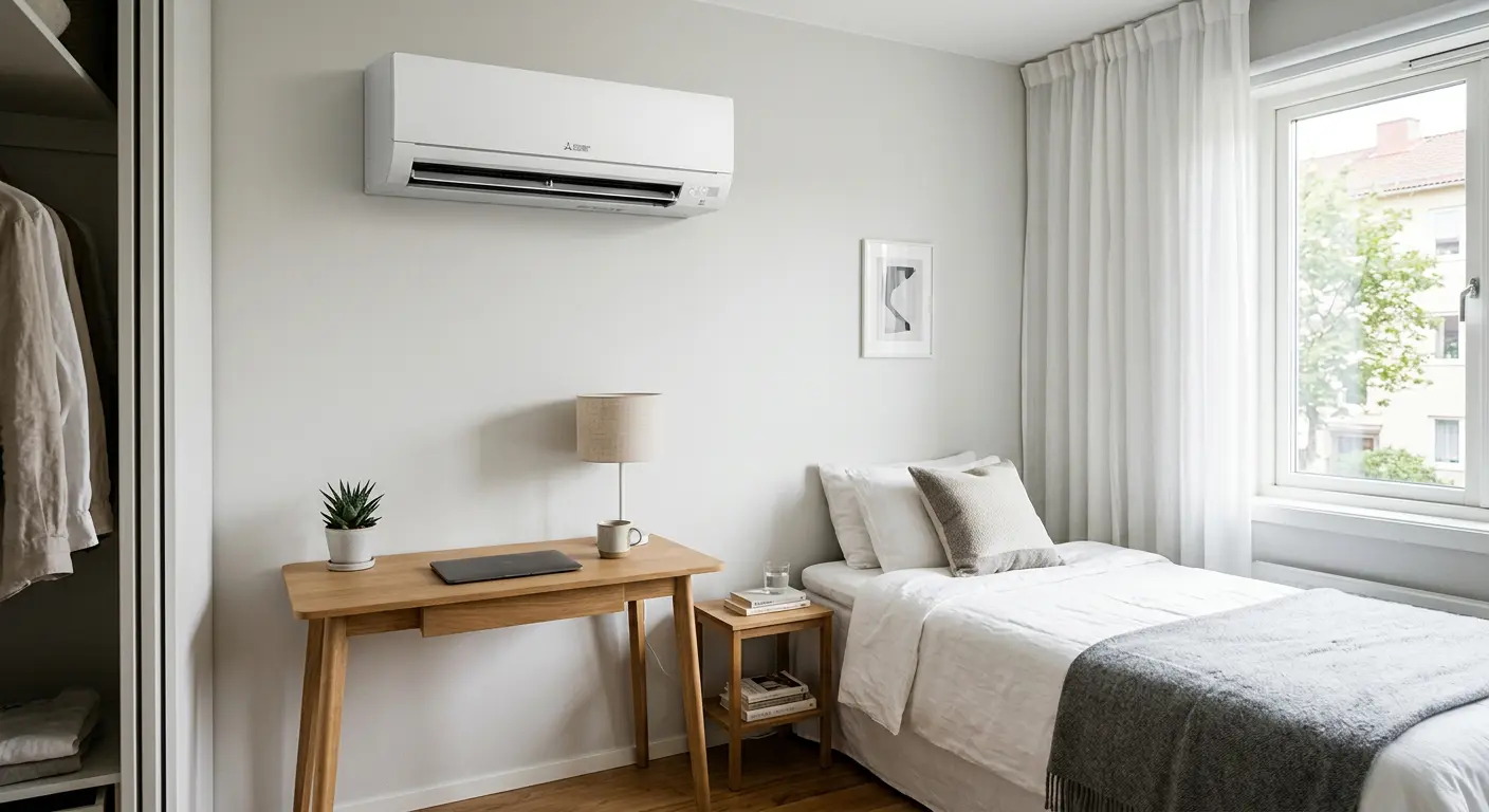 Space saving wall mount design